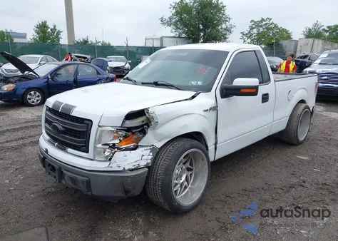 2013 Ford F-150 Xl from USA, damaged, VIN 1FTMF1CF8DKE07256